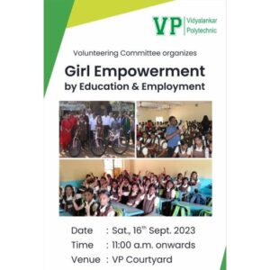 Girl Empowerment by Education and Employment