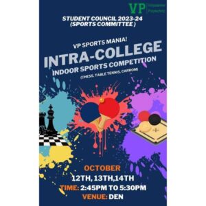 Intra College Indoor Sports Competition