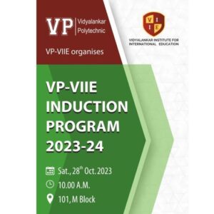 VP-VIIE Induction Program 2023-2024